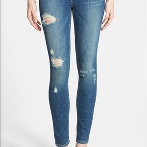Paige Denim 30 Verdugo Skinny Danica Destroyed